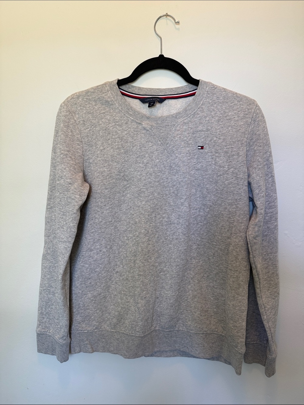 Tommy Hilfiger Heather Gray Crewneck Sweatshirt